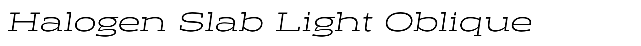 Halogen Slab Light Oblique image